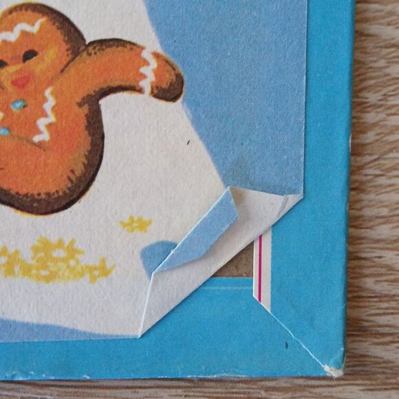 Vintage 1958 The Gingerbread Man Children's Picture Book Whitman Publishing - Picture 10 of 10